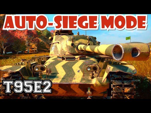 T95E2 Got Auto-Siege Mode|| World of Tanks Summerslam Console PS4 XBOX