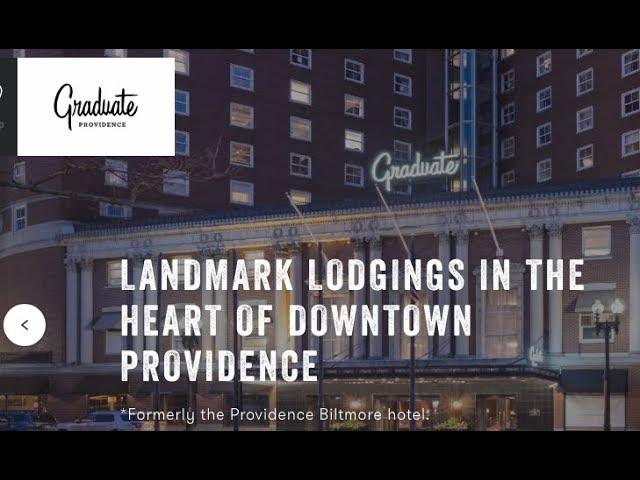 Graduate Hotel Providence RI May 2019 Review