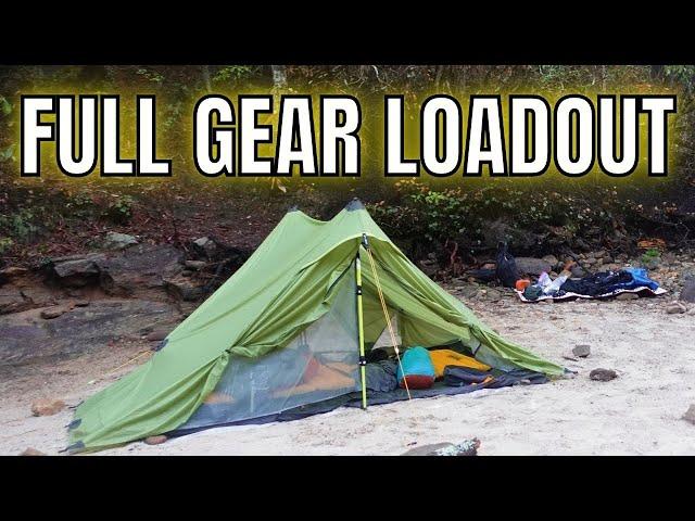 My post Foothills trail thru-hike | Full gear loadout