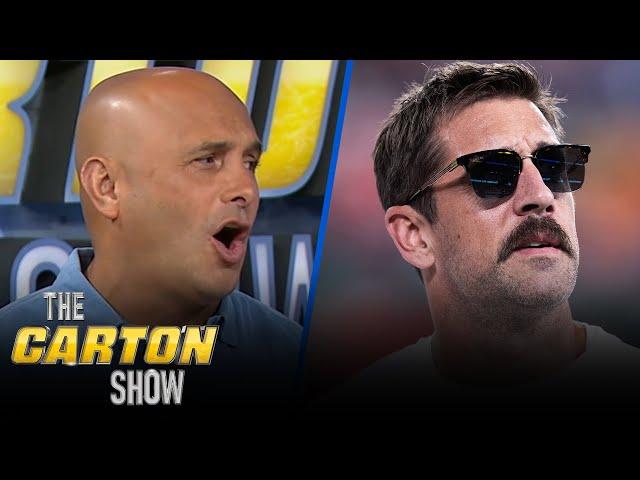 Aaron Rodgers misses minicamp for Egypt Trip, Are Jets to Blame for 'Hysteria'? | THE CARTON SHOW