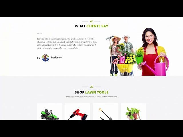 Download Lawn Express PSD Template Best Theme for Lawn Care Gardening & Landscape Business Website