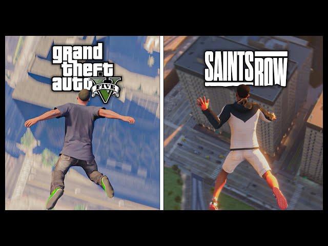 Why is GTA V better than Saints Row?