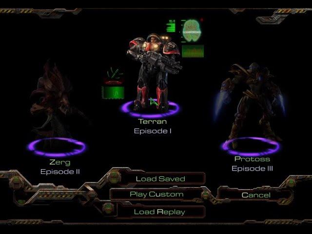 PC StarCraft 1 Remastered Terran Campaign Longplay - All Missions and Cinematics - No Commentary