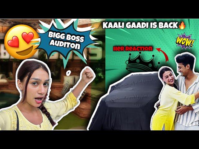 Vishal Ki Car Ki Delivery Lene Poche Hum Saare️ || Pari Gave Bigg Boss Audition 