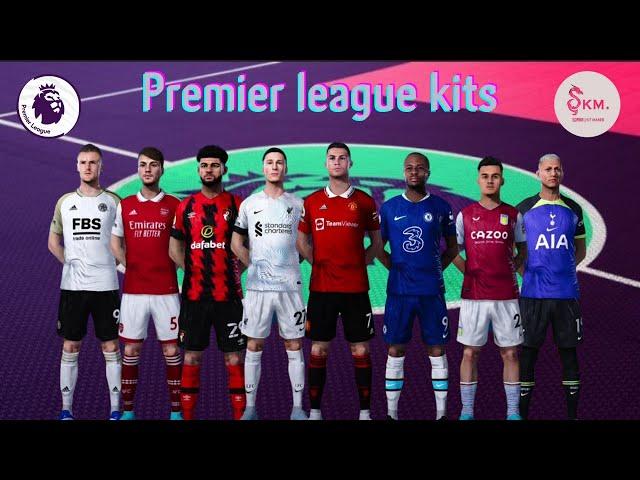 PES 2021 | New Premiere League Kits 22-23 V4 ~ sider & cpk version ~ SOMAA | KIT MAKER