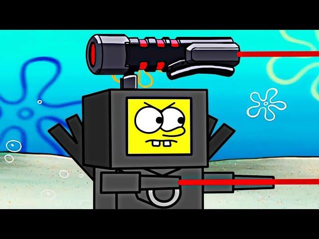 Spongebob x Skibidi Toilet Music Video   TheFatRat - Stronger