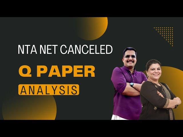 Q Paper Analysis | NTA NET June 2024 | Paper I & II