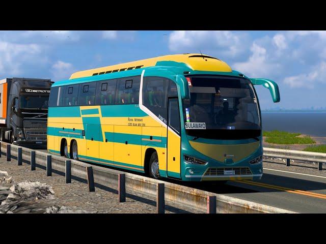 Irizar i6s Revival Motorways | Johannesburg - Bulawayo | Trip load & Trailer connection