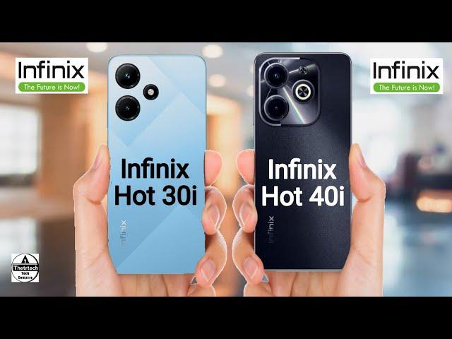 Infinix Hot 30i vs Infinix Hot 40i