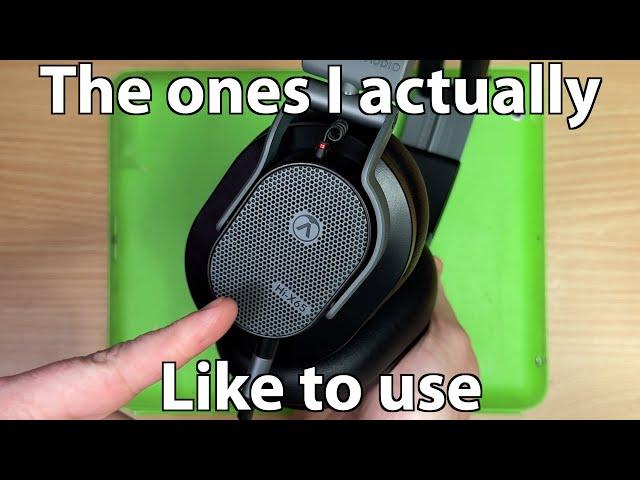 The Headphones I actually use.