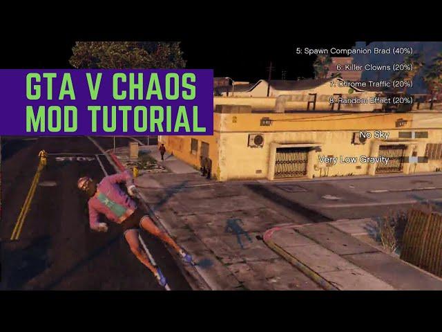 How To Install Chaos Mod On GTA 5