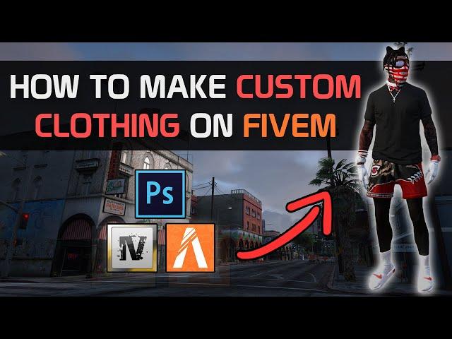 How To Make/Stream Custom Clothing | FiveM | Quick and Easy (2023)