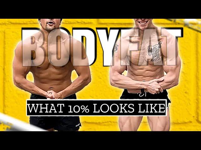 What 10 Percent Body Fat Looks Like