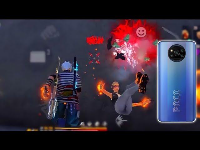 Poco x3 pro free fire gamplay after 1 year | Ultra ️Setting 60 Fps |  2022  #attitudegamers