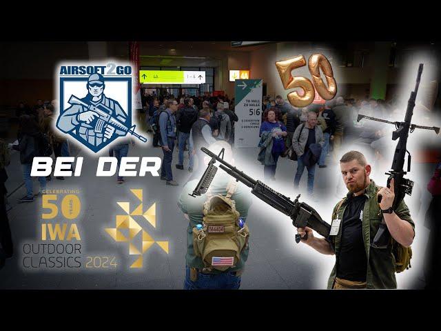 A2G auf der IWA 2024 | 50 Jahre Jubiläum & Airsoft Highlights