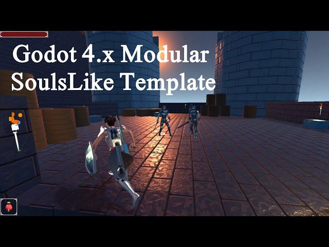 Cat's Godot 4 Souls-Like Template & Asset Pack