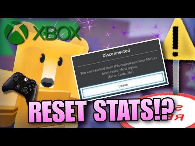 Resetting Stats on CONSOLE!!! | Roblox Bee Swarm Simulator Test Realm