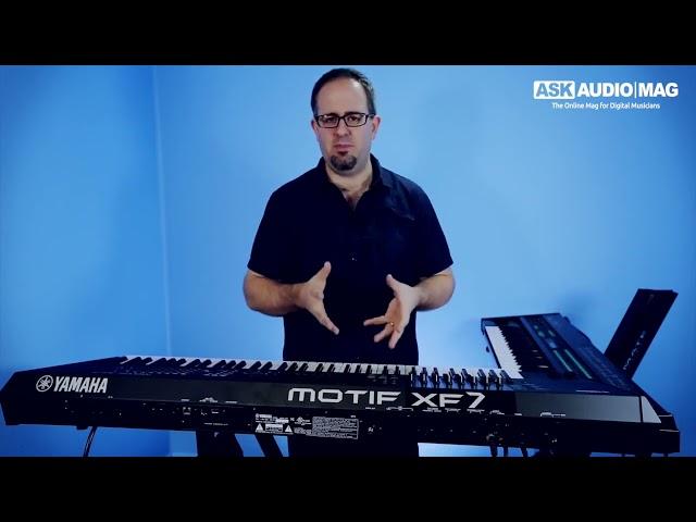 Yamaha Motif XF Explored Part 4, Create Sounds & Sampling English