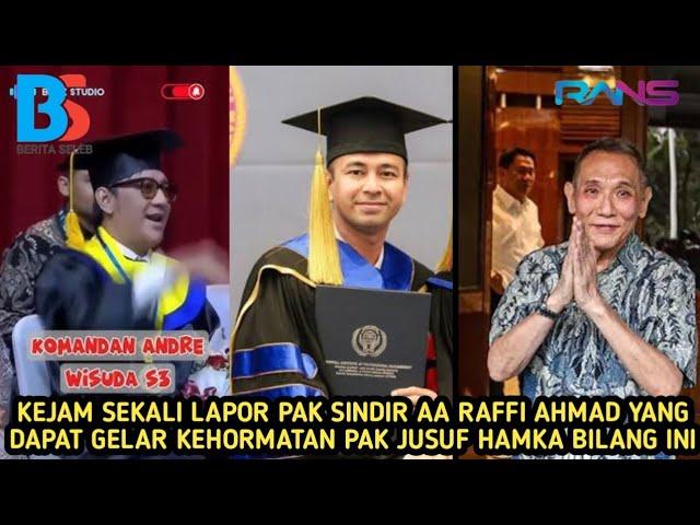 Sedih Liat Aa' Raffi Ahmad di Nyinyir Temannya sendiri di Lapor Pak, Uus & Jusuf hamka Bilang ini