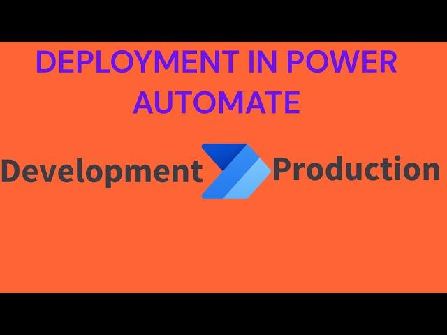 Deployment in Power Automate | Power Automate Solutions. #powerautomate