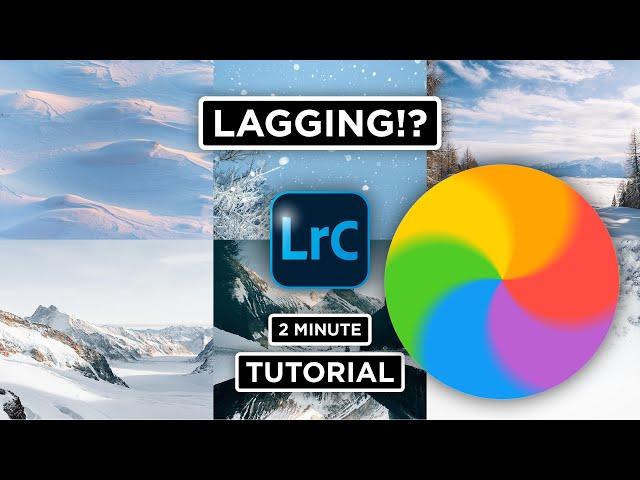 How to Make Lightroom Classic Run MUCH FASTER on Mac OS #2MinuteTutorial