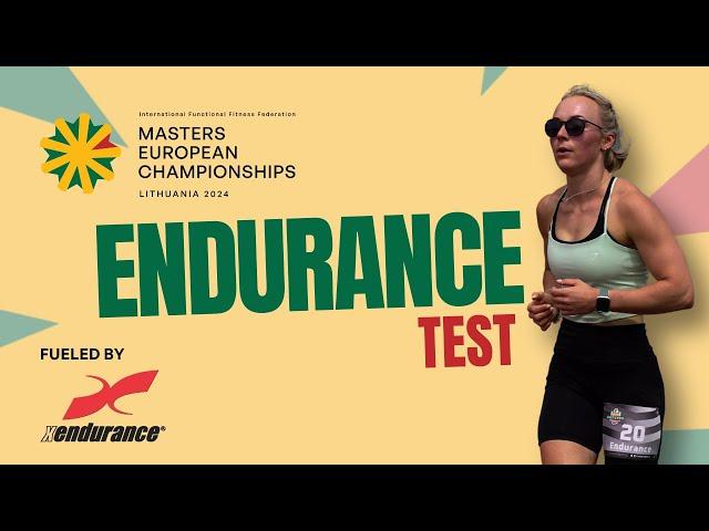 European masters functional fitness championship ENDURANCE TEST