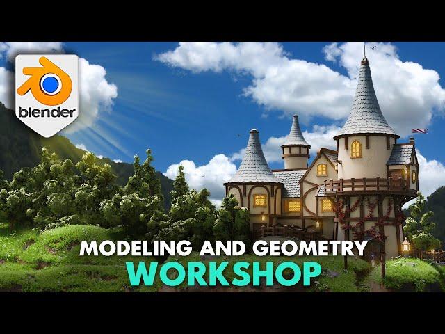 Blender 4 Modeling and Geometry Node Workshop [AVAILABLE NOW!]