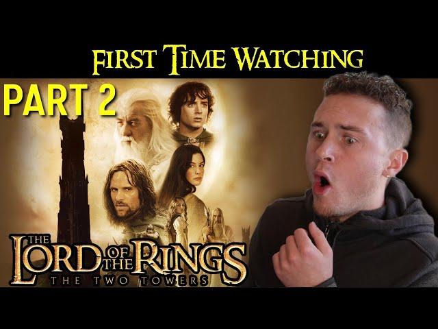 First Time Watching *LORD OF THE RINGS*: The Two Towers Movie Reaction | Extended Edition (PART 2)