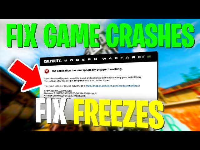 MODERN WARFARE 2: FIX CRASHES and Game FREEZES! (MW2 Fix Crashing)