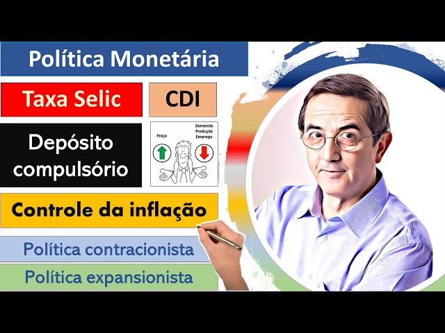 Política Monetária. Taxa SELIC. CDI. Depósito Compulsório. Títulos  Pùblicos.  Demanda. Inflação.