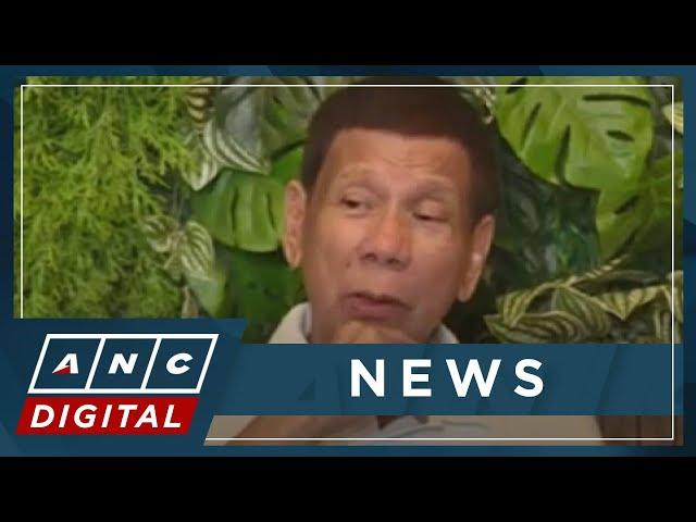 Ex-President Duterte claims he knows where Quiboloy is hiding | ANC