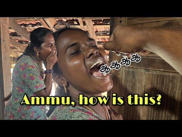  நான் சாப்ட எச்சி எப்படி இருக்கு  | #funny | #comedy | #prank | @ammuarasan