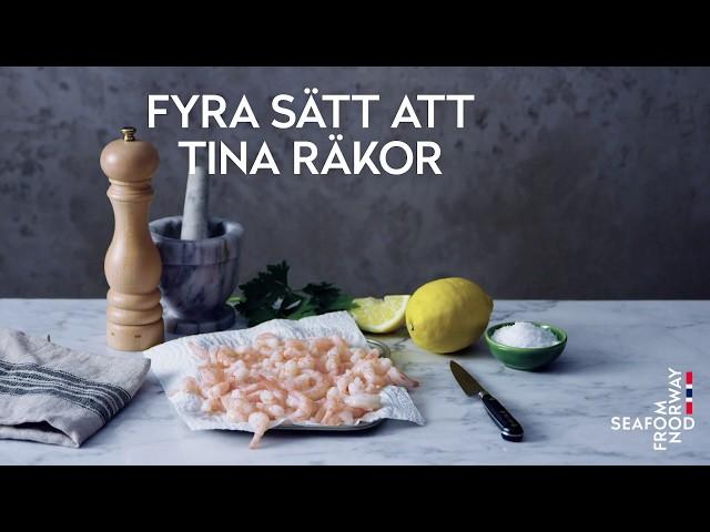 Tina räkor som ett proffs!