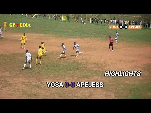 HIGHLIGHTS YOSA VS APEJES