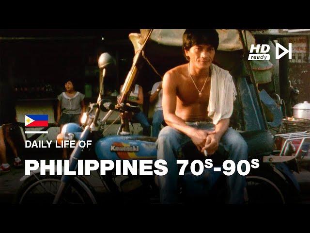 HD restored footage of Philippines 70s - 90s | Nostalgic