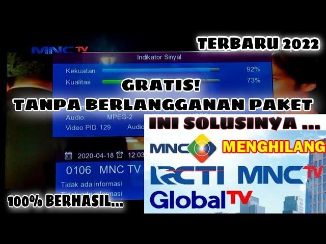 Siaran MNC GRUP Hilang? Ini Solusinya |Gratis Tanpa BERLANGGANAN Paket K-Vision (MNC,RCTI,GTV,Inews)