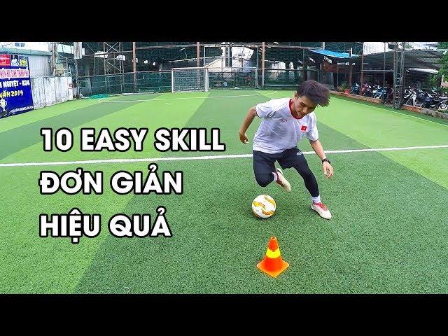 HƯỚNG DẪN BÓNG ĐÁ #7 | 10 CÁCH QUA NGƯỜI ĐƠN GIẢN HIỆU QUẢ AI CŨNG LÀM ĐƯỢC | THY FREESTYLE (P.1)