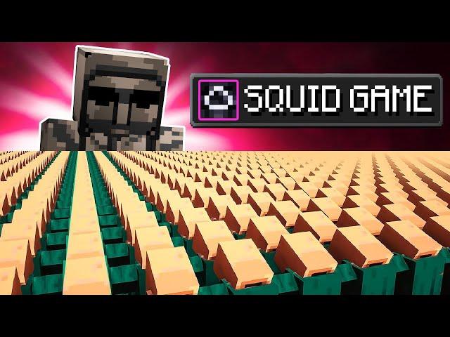 456 Villagers Simulate Squid Game 2 in Minecraft