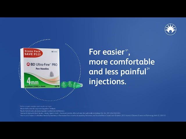 Together Diabetes Made Simple PH BD Ultra-Fine™ PRO Pen Needles Econo Pack