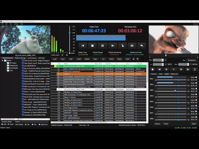 Marsis Playout ( Broadcast Automation Software ) MCR, Cloud, Web, Virtual Playout