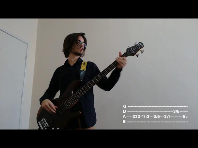 Incubus - Anna Molly [Bass Cover w/ Tabs]