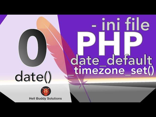 PHP date_default_timezone_set()