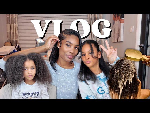 VLOG | IT'S THE GIRLS WASH DAY...Getting ready for Christmas 