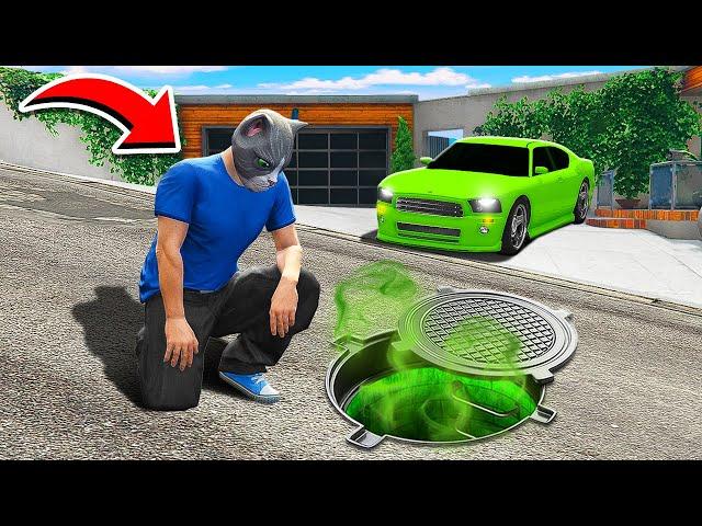 I FOUND THE SECRET ENTRANCE UNDER FRANKLIN'S HOUSE in GTA 5 MODS! WHAT'S INSIDE?