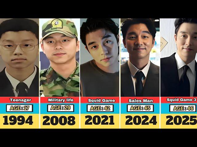 Gong Yoo (Salesman) Transformation From 1 to 45 Year Old (1980 to 2025)