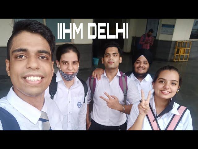First Day Of College | Life of Hotel Management Student | IIHM DELHI | #12 Vlog | JBM Vlogs