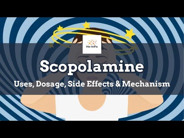 #scopolamine | Uses, Dosage, Side Effects & Mechanism | Transdermscop