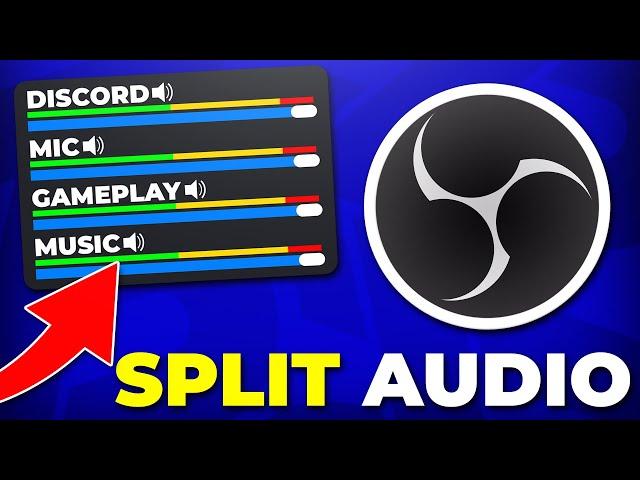 Separate Audio Tracks in OBS (Split Discord, Music, Game Sound)