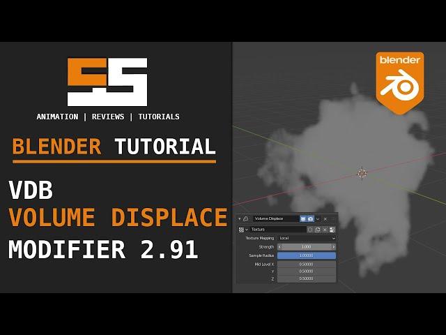 Blender 2.91 New Volume Displace Modifier