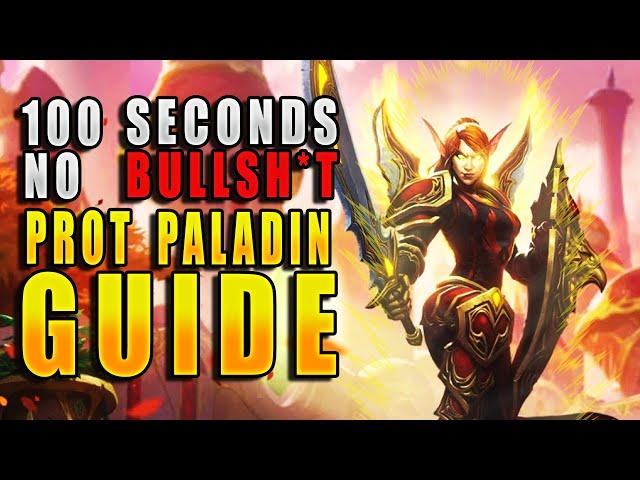 Protection Paladin Guide for Dragonflight! 10.0.7 Ready!